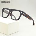 2023 Brand Square eyeglasses women optical glasses frame men Big box myopia prescription transparent spectacle frames TF5634-B. 