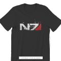 Mass Effect Game Distressed N7 T Shirt Classic Alternative High Quality Tshirt Big Size O-Neck Men Tshirts 100% Cotton Tops Tees. 