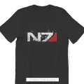 Mass Effect Game Distressed N7 T Shirt Classic Alternative High Quality Tshirt Big Size O-Neck Men Tshirts 100% Cotton Tops Tees. 