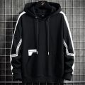 Smart Black Long Sleeve Hoodies for Men.