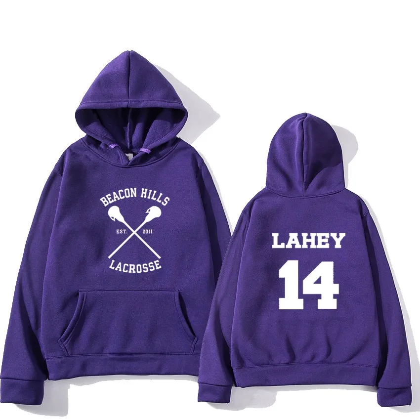 Lacrosse High Moletom Lacrosse Stiles Lacrosse Hoodie Lahey Hoodie
