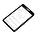 Aluminum ID Card Holder-BLACK. 