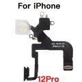 Flash Light Lamp Flex Cable Replacement For iPhone 12 13 Mini Pro Max LED Flashlight With Microphone. 
