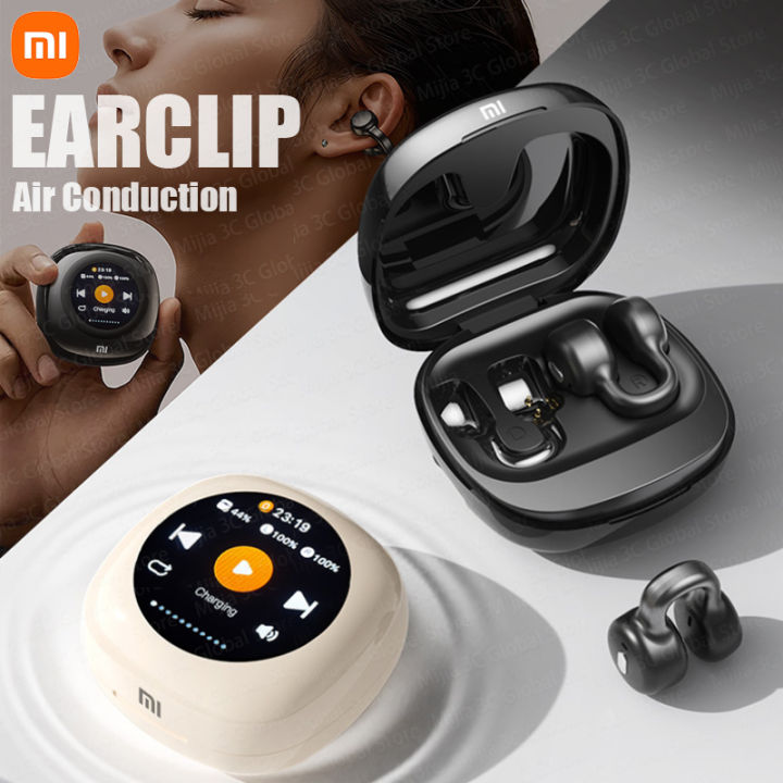 XIAOMI Bluetooth5.4 kulaklık Earclip CT11 TWS kablosuz kulakiçi hava iletim spor kulaklıklar su geçirmez oyun kulaklığı