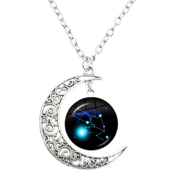 12%20Constellation%20Scorpio%20Sagittarius%20Capricorn%20Aquarius%20Pendant%20Silver%20Color%20Crescent%20Moon%20Necklace%20Jewelry%20Birthday%20Gift%20-%20Image%205