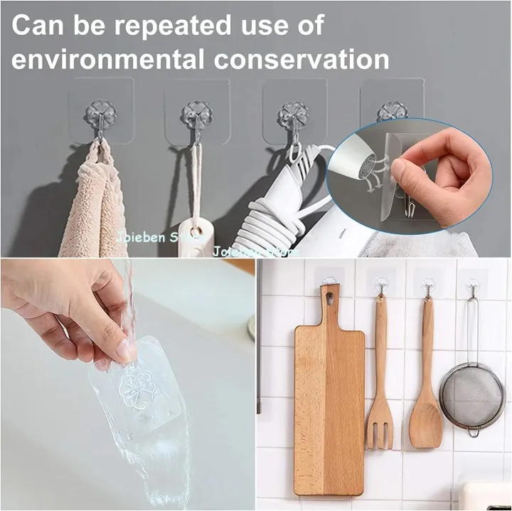Transparent%20Wall%20Hooks%20Heavy%20Duty%20Multi-Purpose%20Wall%20Hook%20Adhesive%20Hooks%20Door%20Hangers%20Load%20Rack%20Hooks%20Strong%20Bathroom%20Kitchen%20-%20Image%203