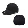 Plain Baseball Caps for Men - Black. 