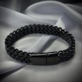 Stainless Steel Cuban Bracelet for Men Stainless Steel Chain Link Style Silver 21cm.