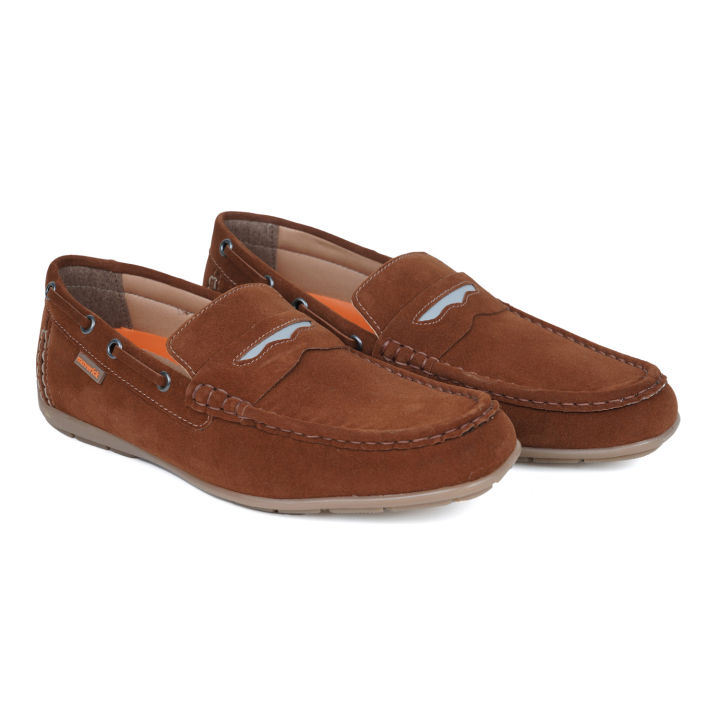 Maverick Brown Nubulk Shoe  for Men