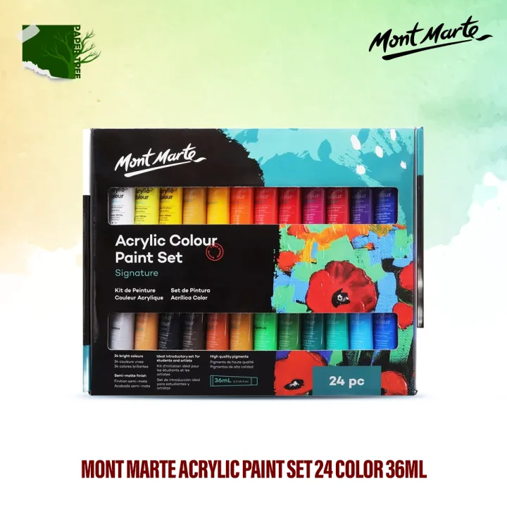 Mont%20Marte%20Signature%20Acrylic%20Paint%20Set%2024%20Vibrant%20Colors%2036ml%20High%20Saturation%20Fine%20Finish%20for%20Artists%20-%20Image%202