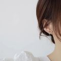Trendy Butterfly Ear Cuff Stud Earrings for Girls Simple Stylish - Earrings for Women New Collection/ Fashionable Clip Earrings for Girls - Ear Hook Rhinestone Chain Ear Clips Pierced Earring for Women.