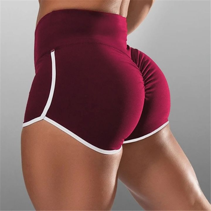 New%20Summer%20Sport%20Shorts%20Women%20High%20Waist%20Elasticated%20Seamless%20Fitness%20Leggings%20Push%20Up%20Gym%20Training%20Gym%20Tights%20Pocket%20Short%20-%20Image%206
