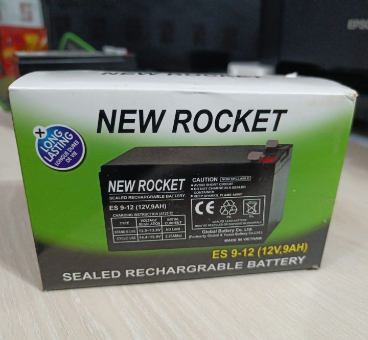 12%20Volt%209Ah%20Battery%20/%20Lead%20Acid%20New%20Rocket%20Battery%20/%20Dry%20Cell%20Battery%20-%20Image%205
