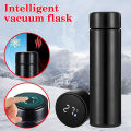 500Ml Temperature Display Vacuum Insulated Water Bottle , Flask Made Of Stainless Steel Coffee Cup, Smart Cup - Flask.