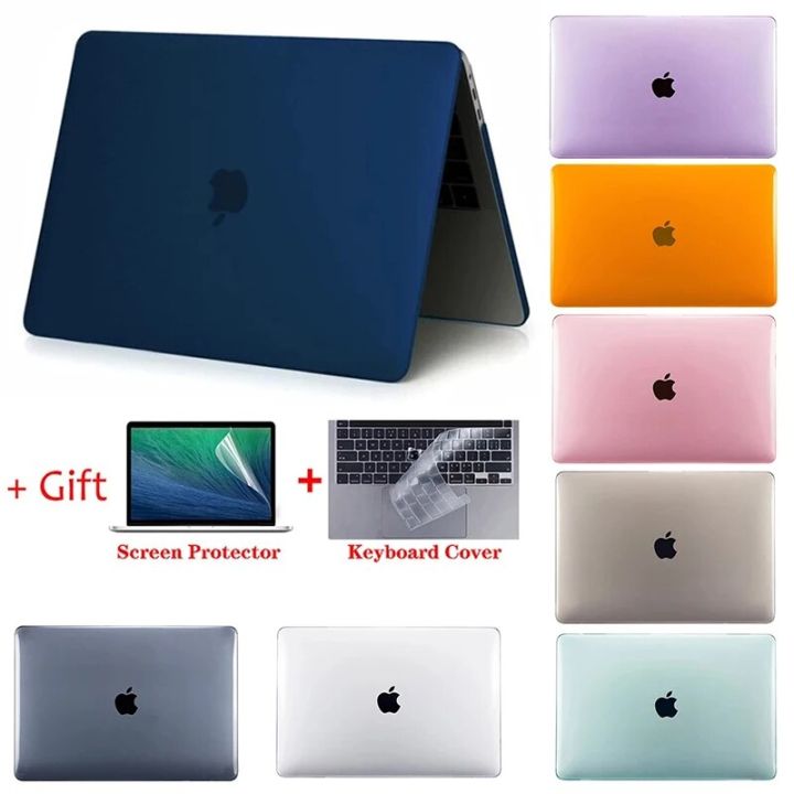 Laptops Matte Case for MacBook Pro 16.2 A2485 M1 Chip Retina 12 11 touch bar For Macbook Pro 15 16 Case A2141 A1398 A1707 A1286