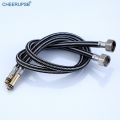 Faucet Hoses 304 Stainless Steel Hot Cold Water Mixer Tap Hoses Flexible Burst Proof Bathroom Basin Kitchen Sink (SET OF 2) Hose Connector Hose Pipe. 