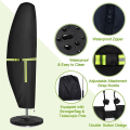 1 Set 420D Waterproof Outdoor Umbrella Cover Outdoor Parasol Cover Fits for Cantilever Offset Umbrella 210 X 45 X 72/32 cm. 