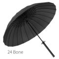 Creative Japanese Samurai Umbrella Removable Handle Automatic Long Black Rainproof Warrior Ninja-like Home Rain Umbrellas. 