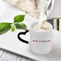 Customize Coffee Mugs Ceramic Magic Mug Pour In Hot Water Pictures Display Print Photo LOGO Text DIY Change Color Cup Gifts. 
