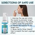 Gum Pain Relief Spray Oral Cleanse Spray Mouth Fresh Teeth Clean Deodorant Prevent Calculus Remove Bad Breath Mouth Supplies. 