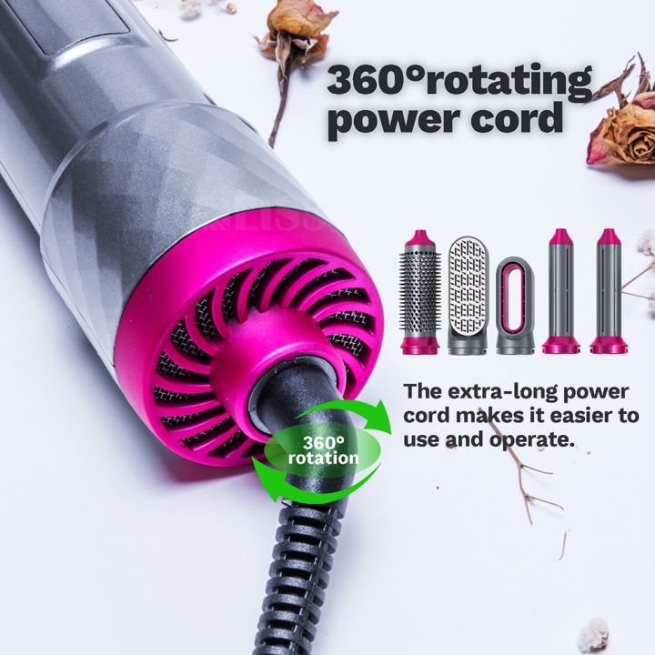 5%20In%201%20Hair%20Dryer%20Brush%20Powerful%20Hair%20Blow%20Dryer%20Hot%20Air%20Brush%20Multi-Styler%20Automatic%20Hair%20Curlers%20Air%20Styling%20Curling%20Iron%20-%20Image%206