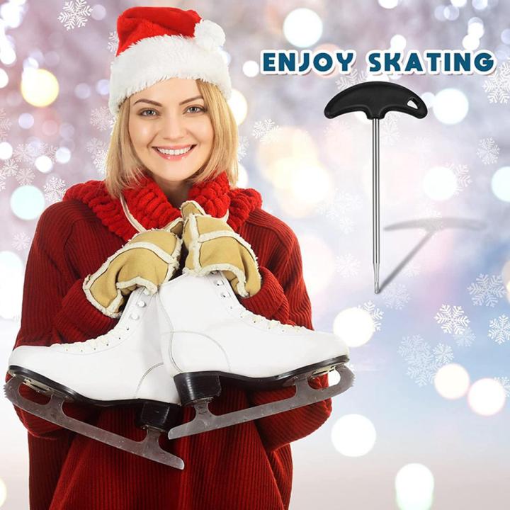 2Pcs Stainless Steel Hockey Skate Tightener Key Tool for Ice-Skates