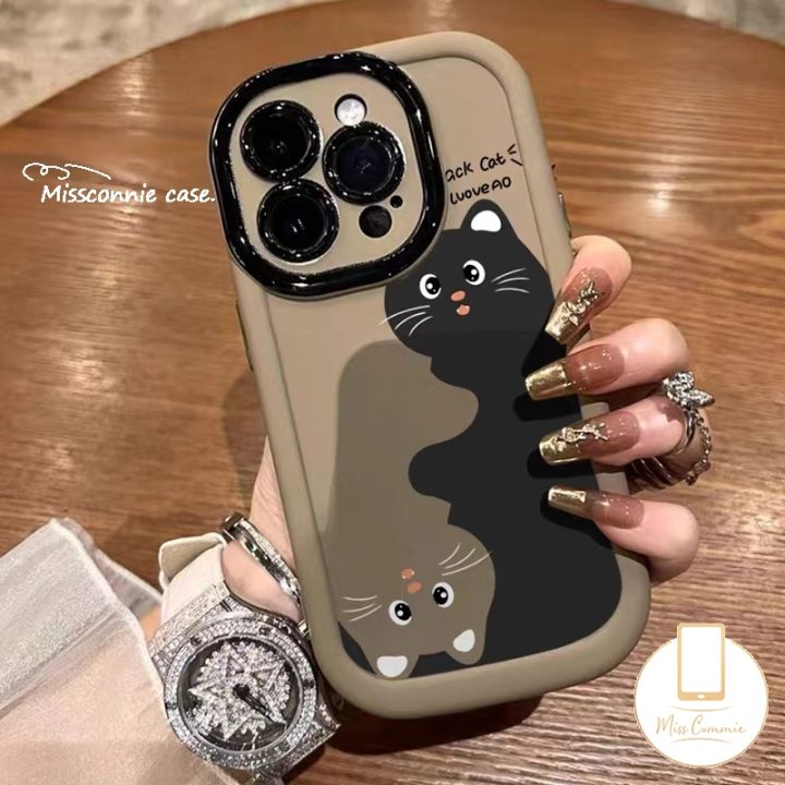 MissConnie%20Cartoon%20Funny%20Anime%20Girl%20Cute%20Black%20Cat%20Phone%20Case%20Compatible%20for%20IPhone%2011%2015%2014%2013%2012%20Pro%20Max%20XR%20X%20XS%20MAX%20Simple%20Korean%20Luxury%20Liquid%20Silicon%20Shockproof%20Cover%20-%20Image%203