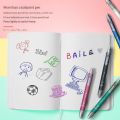 Multicolor Pen 6 in 1 Ballpoint Pen 5 Colors Ball Pens Refill and 0.5mm Mechanical Pencil Lead Office School Korean Stationery Shapewear.