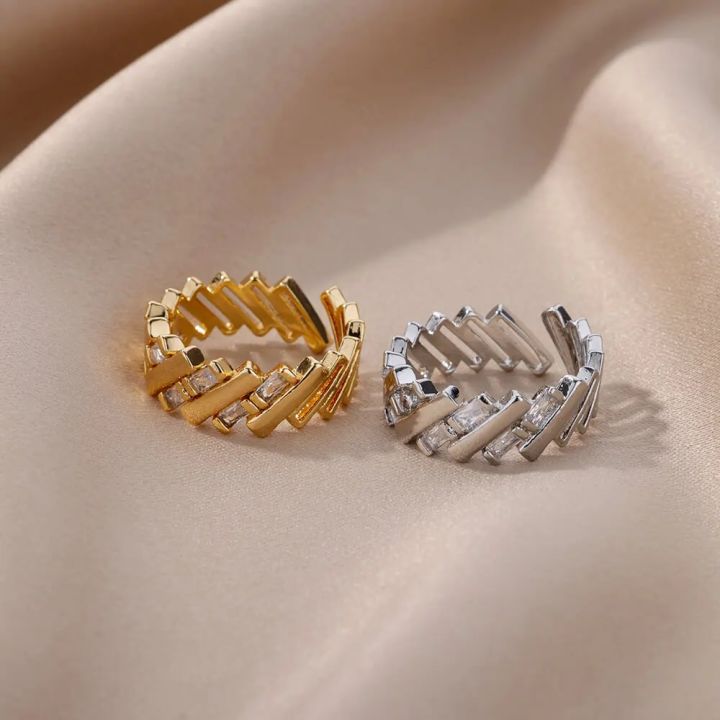Zircon%20Bar%20Rings%20For%20Women%20Gold%20Plated%20Stainless%20Steel%20Bar%20Opening%20Ring%202023%20Trending%20Luxury%20Wedding%20Aesthetic%20Jewelry%20anillos%20-%20Image%205