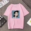 Korean Fashion Short-Sleeved Female Xia Han Edition Student Ulzzang Tide Brand Women's Loose Retro Port Taste Women's T-Shirt Girl. 