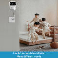 Camera Mount Indoor Outdoor Wall Mount Home Security Camera System Accessories Easy To Install Security Cameras Stand Acrylic Holder Compatible for Eufy S350 Camera. 