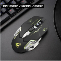 2.4GHz 2400DPI 6 Keys Wireless Optical Mouse USB Receiver Computer Mouse Notebook Game Mice for Gamer Home.