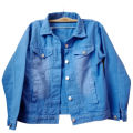 Sky Blue Denim Jackets For Women Fashion. 
