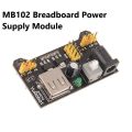MB102 Breadboard Power Supply Module Solderless 3.3V 5V Breadboard Power Supply Module For Arduino DIY Do Not Need Any Cables For Power Supply.