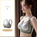 Imported Premium soft stretch comfortable push up sports bra Women-one piece. 