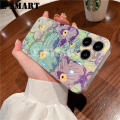 Phone Case For VIVO V27 V27E Back Cover Soft Blue-Ray Oil Painting Flowers Silicone Cases for VIVO V27E V27 Back Cover. 