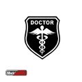 Doctor logo for car | Doctor logo for bike | Doctor logo sticker for car | Doctor logo car | Doctor logo. 