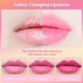1pcs/ 6pcs emaymei Transparent Jelly Change Lipstick Waterproof Crystal Jelly Lipstick with Flower Inside | 3.8gm 6 Shades Available. 