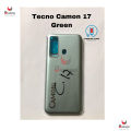 Tecno Camon 17 Fro Back Panel Cover Battery Cover Door Housing case Glass cover Back Battery Cover. 