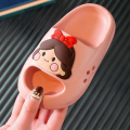 Yfashion Toddler Slides Slipper For Girls Cartoon Anti-slip Sole Slide Sandals For Home Shower Outdoor Beach Garden.