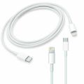 For Apple iPhone 13/13 Pro/13 Pro Max USB C to Lightning Charger Cable - White (1 Meter). 