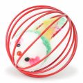 Cat Metal Ball with Mouse Toy.