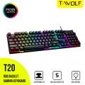 Gaming Keyboard Price In Bangladesh TWolf T20 RGB Lighting Backlit Keyboard.