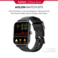 Aolon GTS Smart Watch 1.83-Inch HD Bluetooth Call Sport Fitness Tracker Heart Rate IP68 Waterproof Smartwatch For Men Women. 