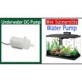 Aquarium DC Water Pump Mini Submersible Pump 3-6V 120L/h. 