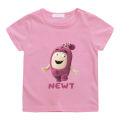 Oddbods NEWT Pink Children Cute T-shirt 100% Cotton Casual Summer O-neck Tee-shirt Kawaii Cartoon Boys and Girls Tshirts Funny. 