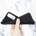 20 R 5G Funda Etui Plain Soft Black TPU Phone Case For TCL 20 R 5G Hoesje on TCL 20 AX 5G Bremen 5G Transparent Phone Case Cover. 
