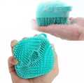 Silicone Baby Bath Sponge 1pc Soft Hygienic Cleansing Tool For Babies Silicone Material Easy To Clean and Dry.