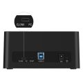 Orico 6629US3 Dual Bay 2.5 /3.5  SATA USB 3.0 HDD Enclosure With Docking Station. 