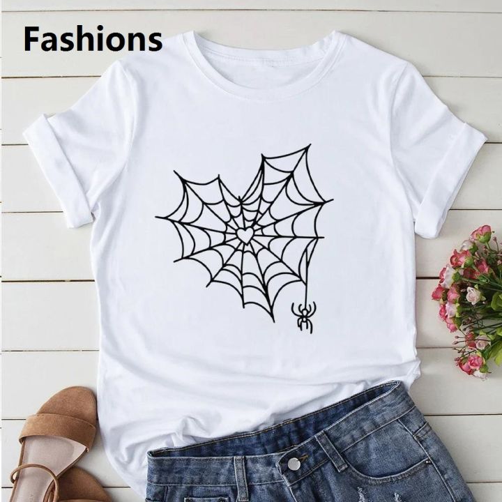 Fashions%20Profesional%20SPIDER%20White%20Woman%20T%20Shirt%20Art%20Printing%20Design%20Oversized%20Short%20Sleeve%20Comfort%20Female%20Tee%20Y2K%20Graphic%20Loose%20Cool%20Girl%20-%20Image%204